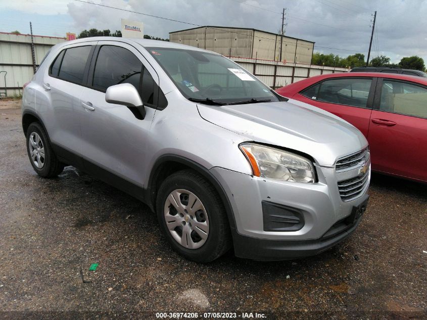 2015 CHEVROLET TRAX LS - KL7CJKSBXFB183762
