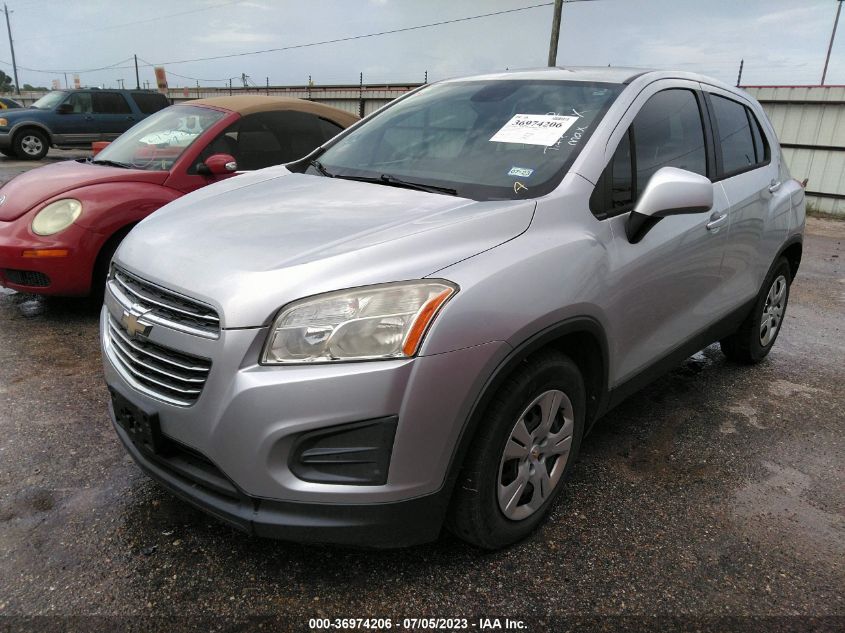 2015 CHEVROLET TRAX LS - KL7CJKSBXFB183762