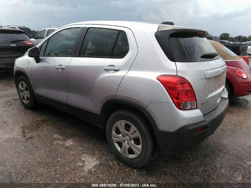 2015 CHEVROLET TRAX LS - KL7CJKSBXFB183762