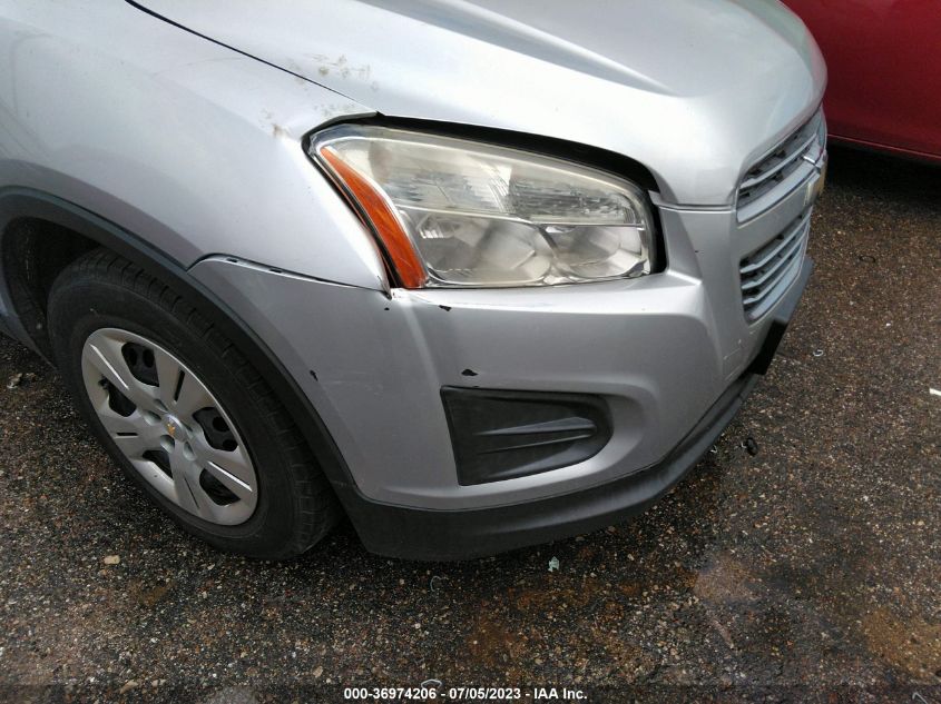 2015 CHEVROLET TRAX LS - KL7CJKSBXFB183762