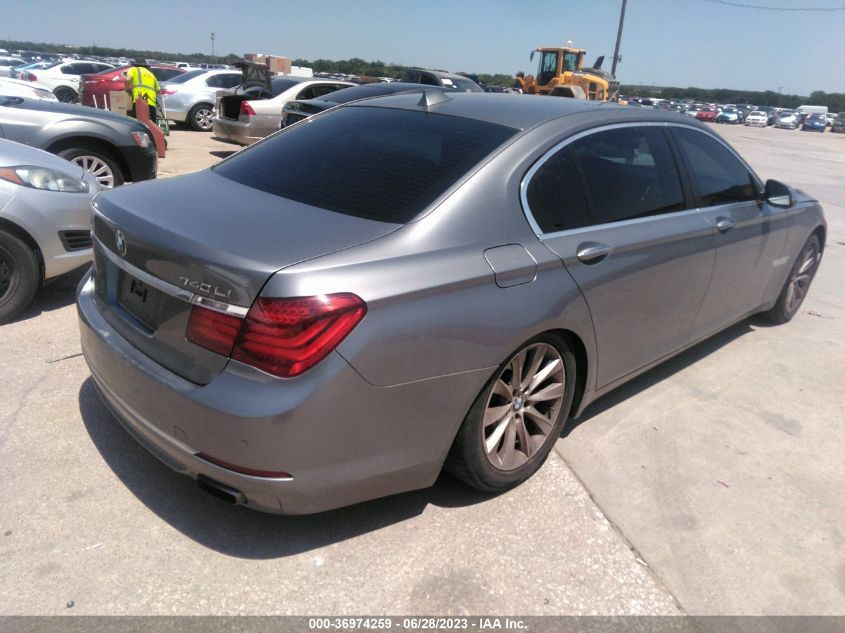2013 BMW 7 SERIES 740LI XDRIVE - WBAYF4C51DD281592