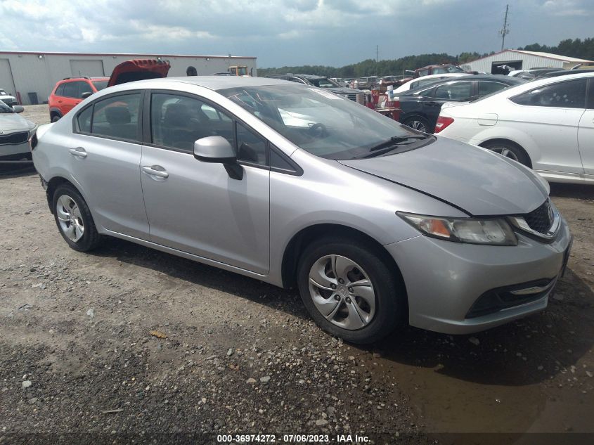 2013 HONDA CIVIC SDN LX - 19XFB2F56DE018664