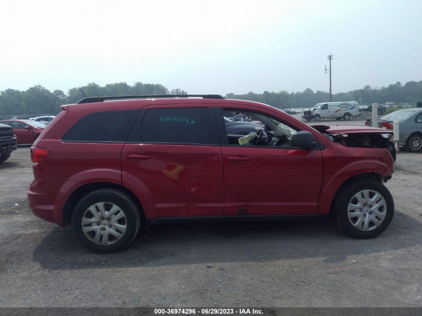 2017 DODGE JOURNEY SE - 3C4PDDAG9HT703133