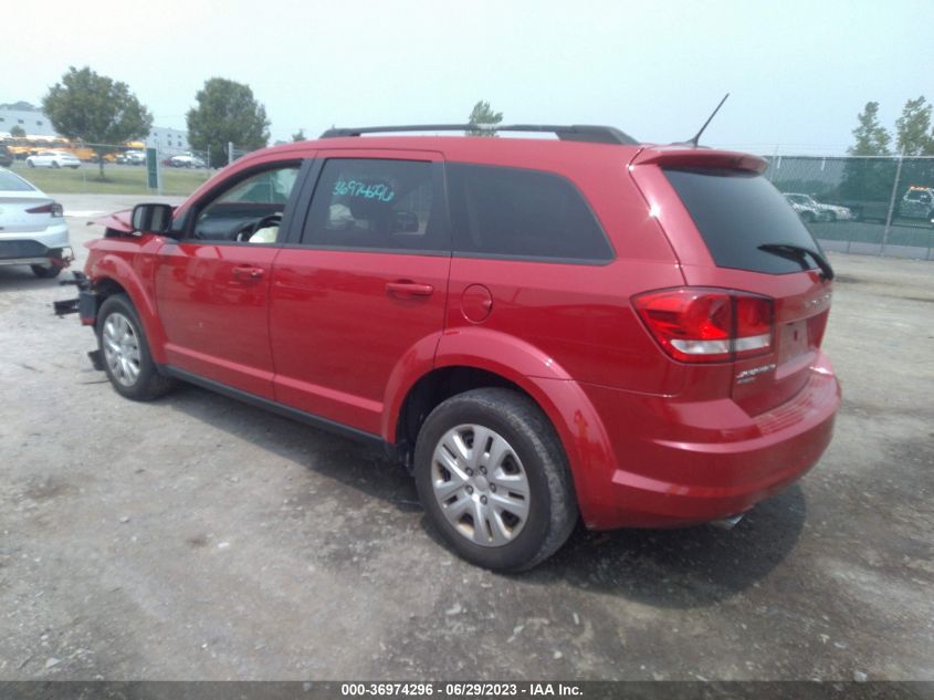 2017 DODGE JOURNEY SE - 3C4PDDAG9HT703133