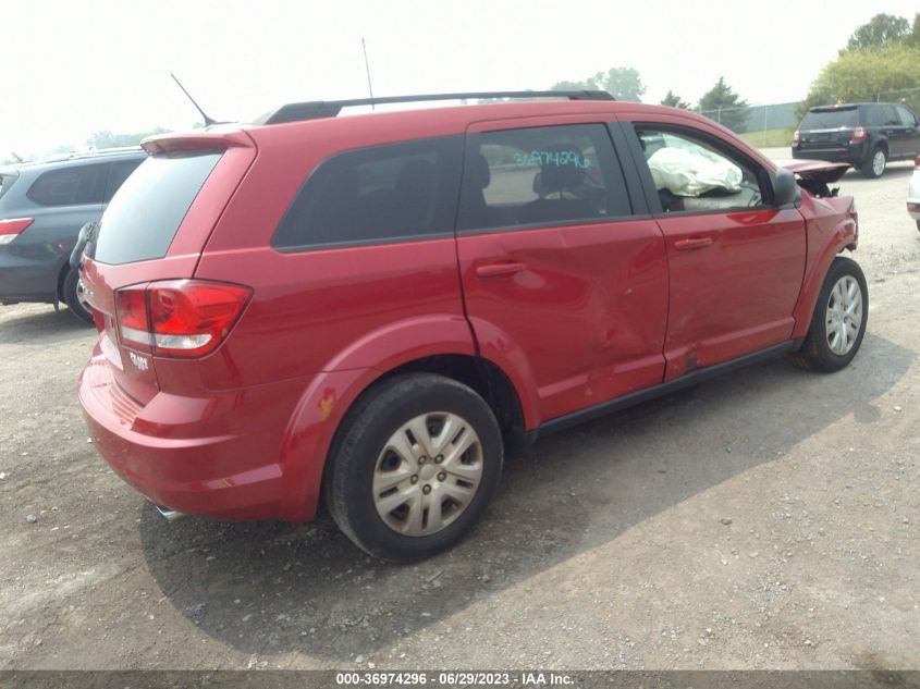 2017 DODGE JOURNEY SE - 3C4PDDAG9HT703133