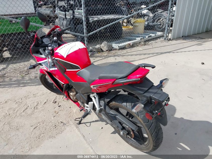 2017 HONDA CBR300 R - MLHNC5106H5300775