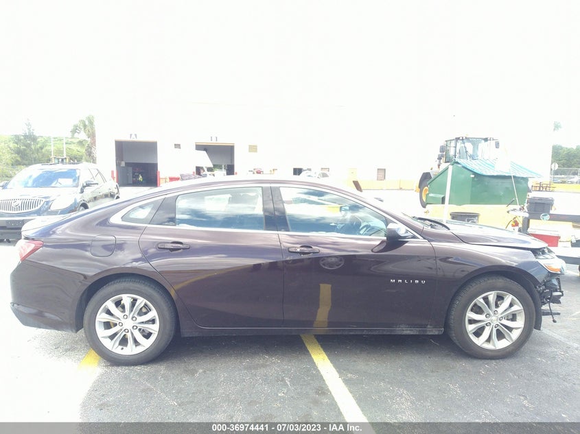 VIN 1G1ZD5ST0MF029932 2021 CHEVROLET MALIBU LT