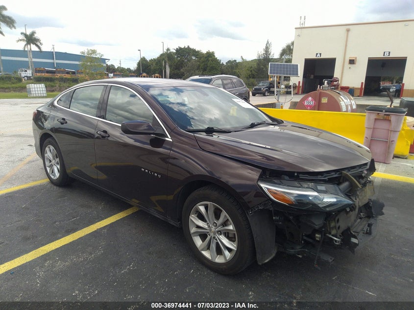 VIN 1G1ZD5ST0MF029932 2021 CHEVROLET MALIBU LT