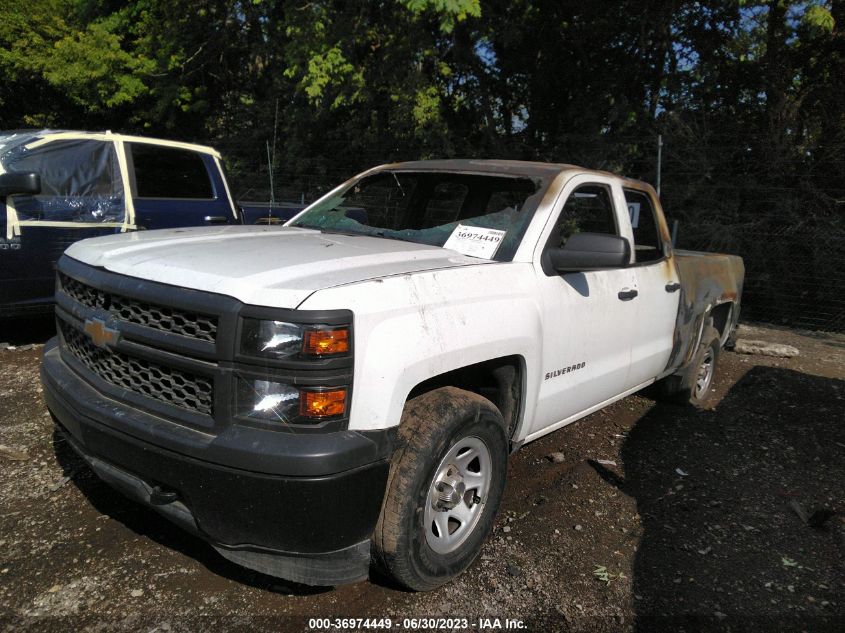 2014 CHEVROLET SILVERADO 1500 WORK TRUCK - 1GCVKPEC3EZ260794
