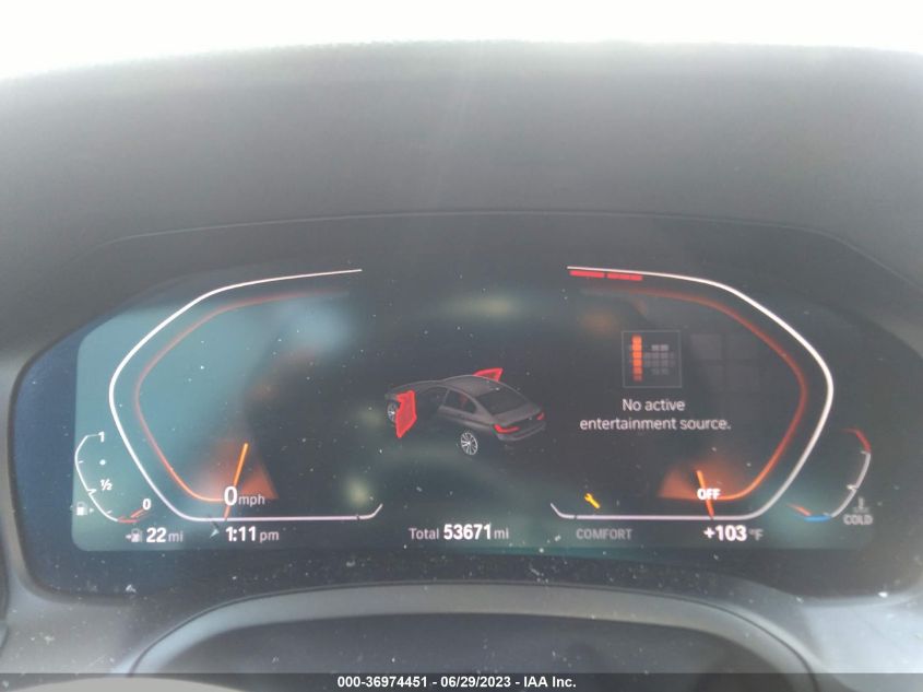 2020 BMW 3 SERIES 330I - 3MW5R1J00L8B07492