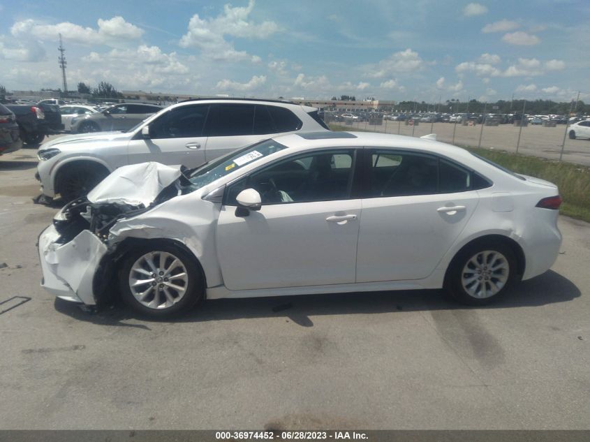 2022 TOYOTA COROLLA XLE - 5YFFPMAE9NP284054