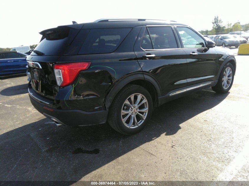 VIN 1FMSK7FH2MGA84663 2021 FORD EXPLORER LIMITED