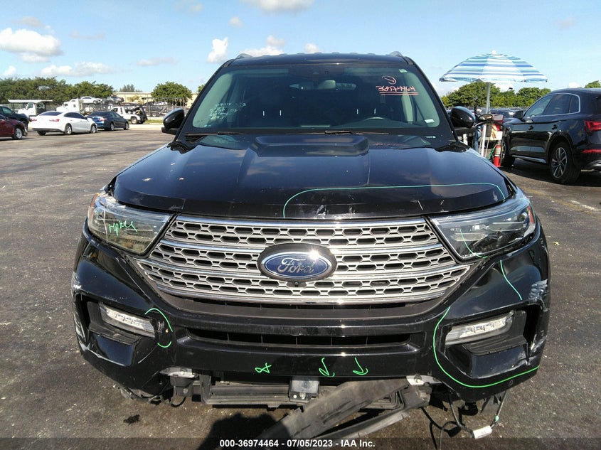 VIN 1FMSK7FH2MGA84663 2021 FORD EXPLORER LIMITED