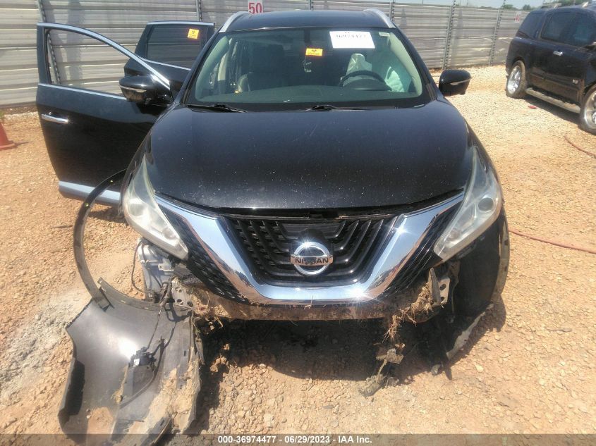 2015 NISSAN MURANO SL - 5N1AZ2MG6FN256857