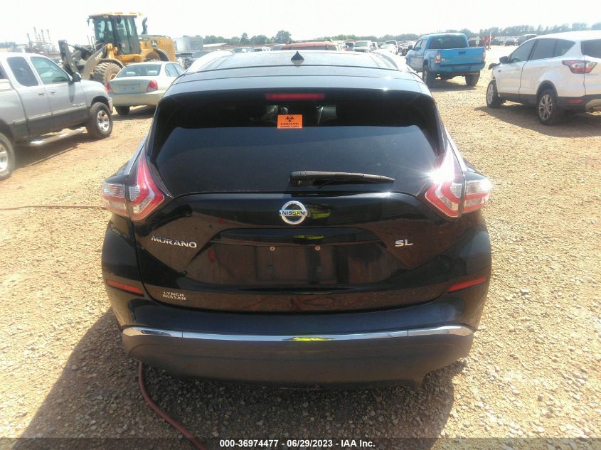 2015 NISSAN MURANO SL - 5N1AZ2MG6FN256857