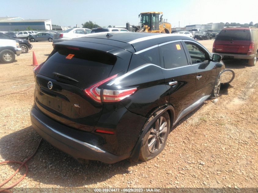 2015 NISSAN MURANO SL - 5N1AZ2MG6FN256857