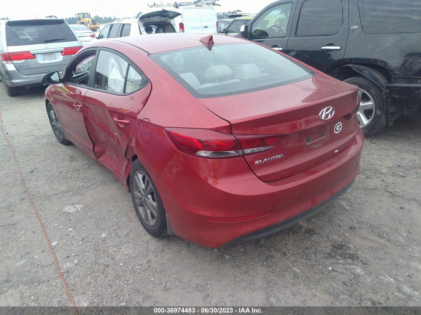 VIN 5NPD84LF4JH222790 2018 HYUNDAI ELANTRA SEL