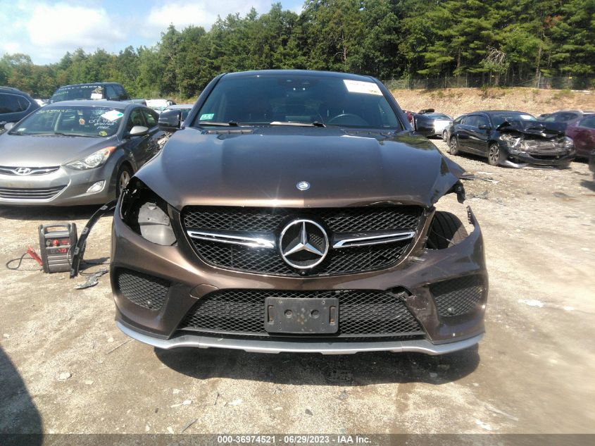 2016 MERCEDES-BENZ GLE 450 AMG COUPE 4JGED6EB3GA034585