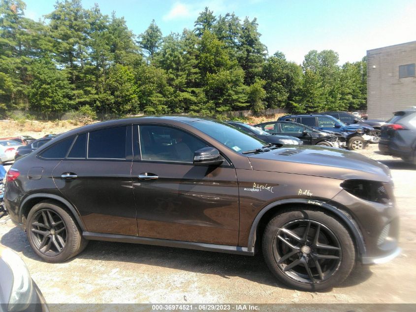 2016 MERCEDES-BENZ GLE 450 AMG COUPE 4JGED6EB3GA034585