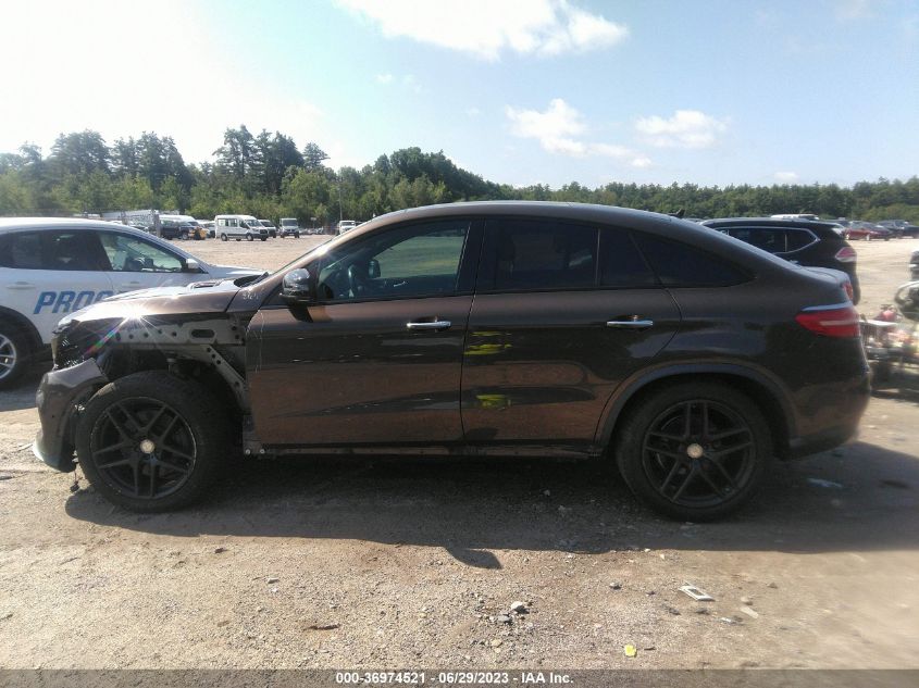 2016 MERCEDES-BENZ GLE 450 AMG COUPE 4JGED6EB3GA034585