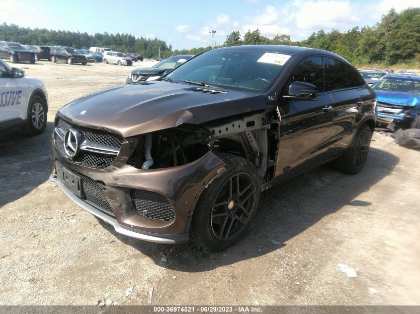 2016 MERCEDES-BENZ GLE 450 AMG COUPE 4JGED6EB3GA034585
