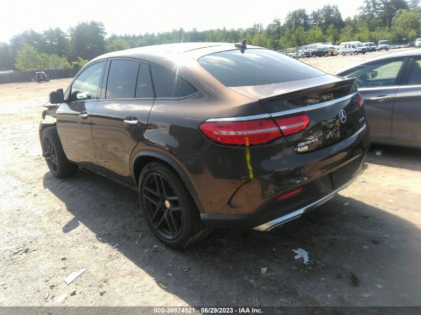 2016 MERCEDES-BENZ GLE 450 AMG COUPE 4JGED6EB3GA034585