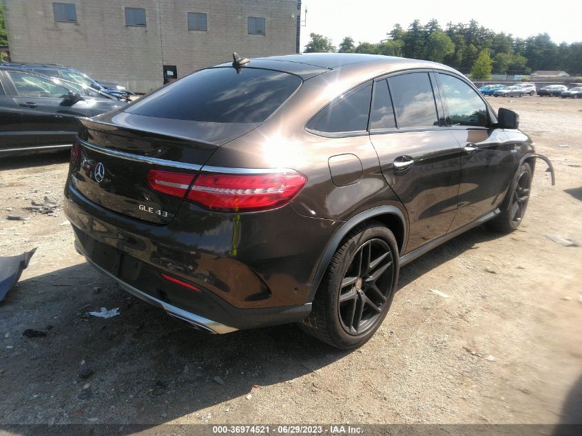 2016 MERCEDES-BENZ GLE 450 AMG COUPE 4JGED6EB3GA034585