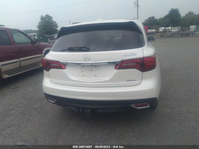 2015 ACURA MDX ADVANCE/ENTERTAINMENT PKG - 5FRYD4H81FB031324