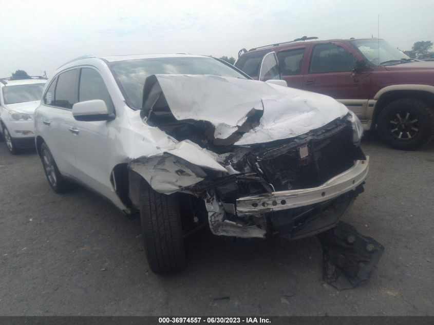 2015 ACURA MDX ADVANCE/ENTERTAINMENT PKG - 5FRYD4H81FB031324