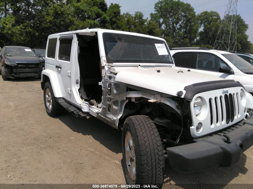 2014 JEEP WRANGLER UNLIMITED SAHARA - 1C4BJWEG3EL108553