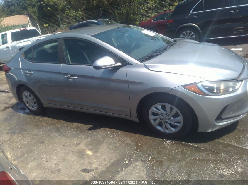 2017 HYUNDAI ELANTRA SE - 5NPD74LF2HH193254