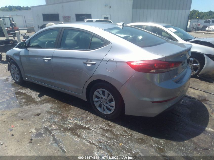 2017 HYUNDAI ELANTRA SE - 5NPD74LF2HH193254