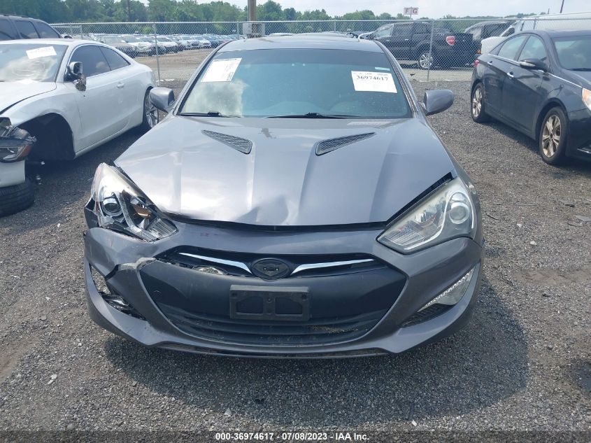 2013 HYUNDAI GENESIS COUPE 2.0T PREMIUM KMHHT6KD7DU109661