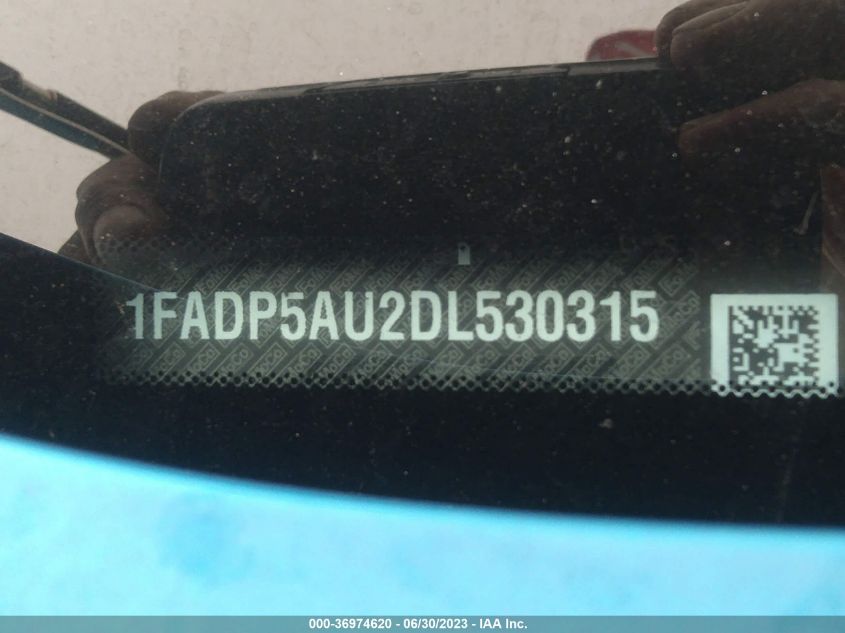 2013 FORD C-MAX HYBRID SE - 1FADP5AU2DL530315