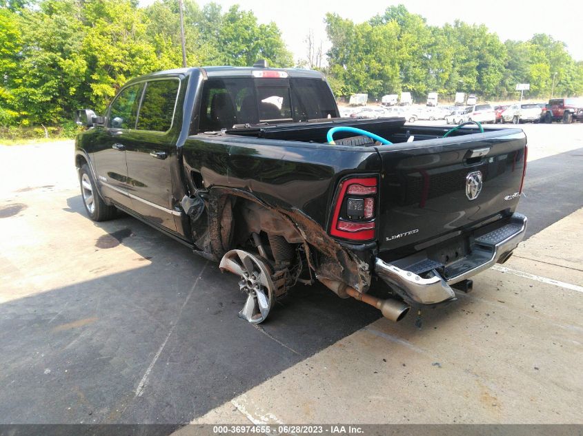 2019 RAM 1500 LIMITED - 1C6SRFHT1KN609420