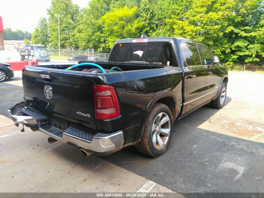2019 RAM 1500 LIMITED - 1C6SRFHT1KN609420