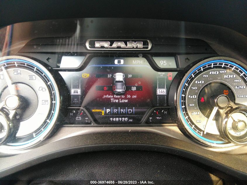 2019 RAM 1500 LIMITED - 1C6SRFHT1KN609420