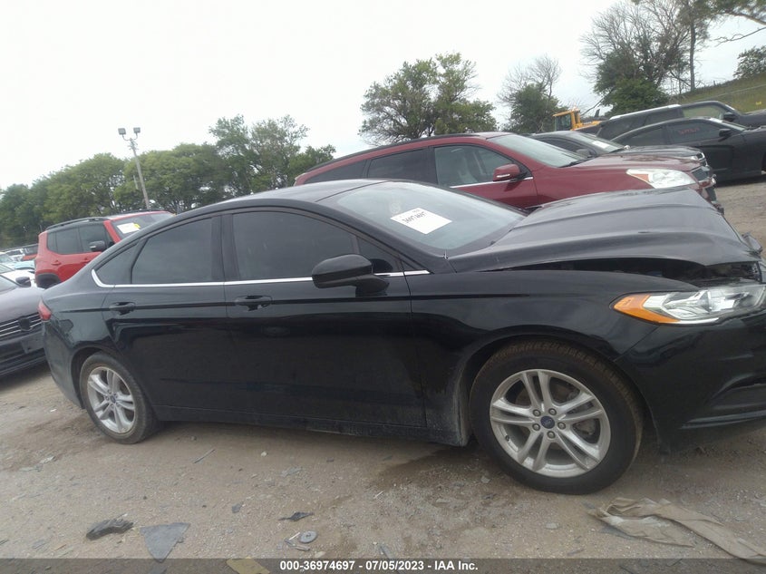 VIN 3FA6P0HD7JR272940 2018 FORD FUSION SE