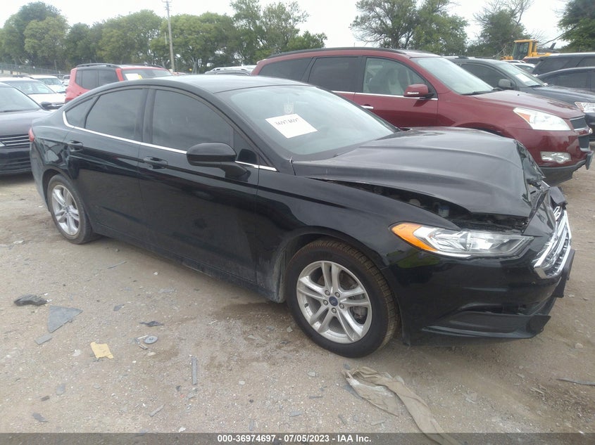 VIN 3FA6P0HD7JR272940 2018 FORD FUSION SE