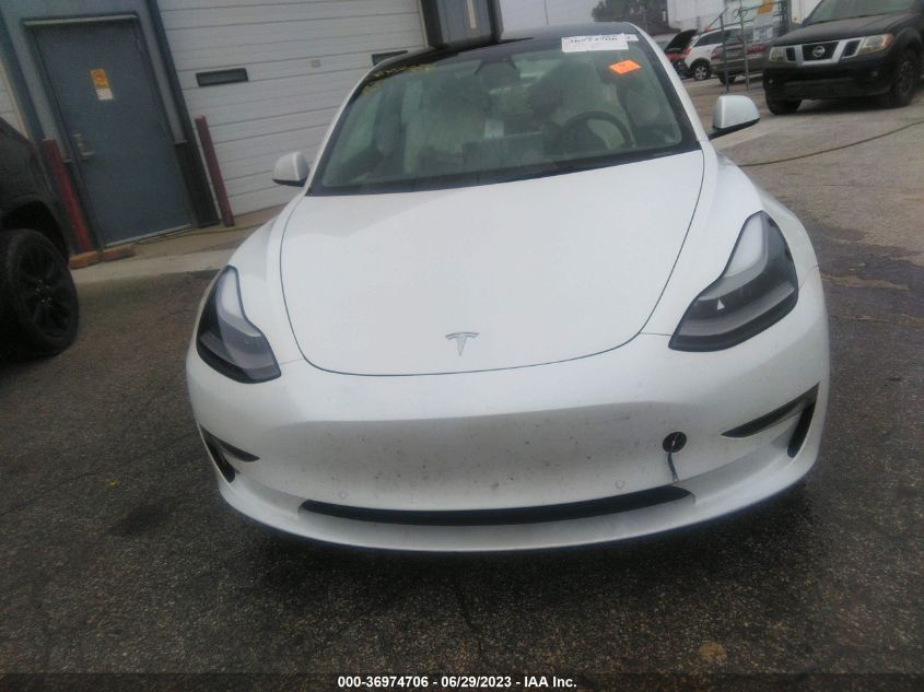 2022 TESLA MODEL 3 LONG RANGE - 5YJ3E1EB9NF134836