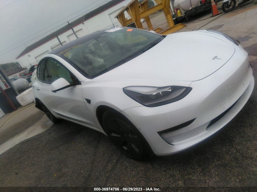 2022 TESLA MODEL 3 LONG RANGE - 5YJ3E1EB9NF134836