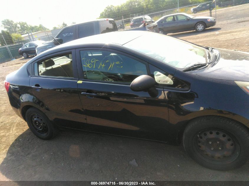 2013 KIA RIO LX - KNADM4A37D6284491