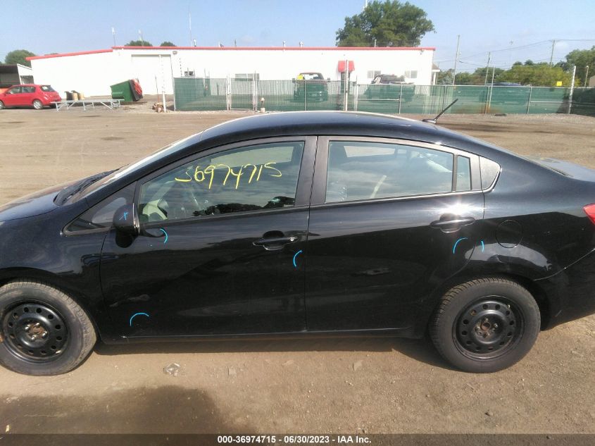 2013 KIA RIO LX - KNADM4A37D6284491