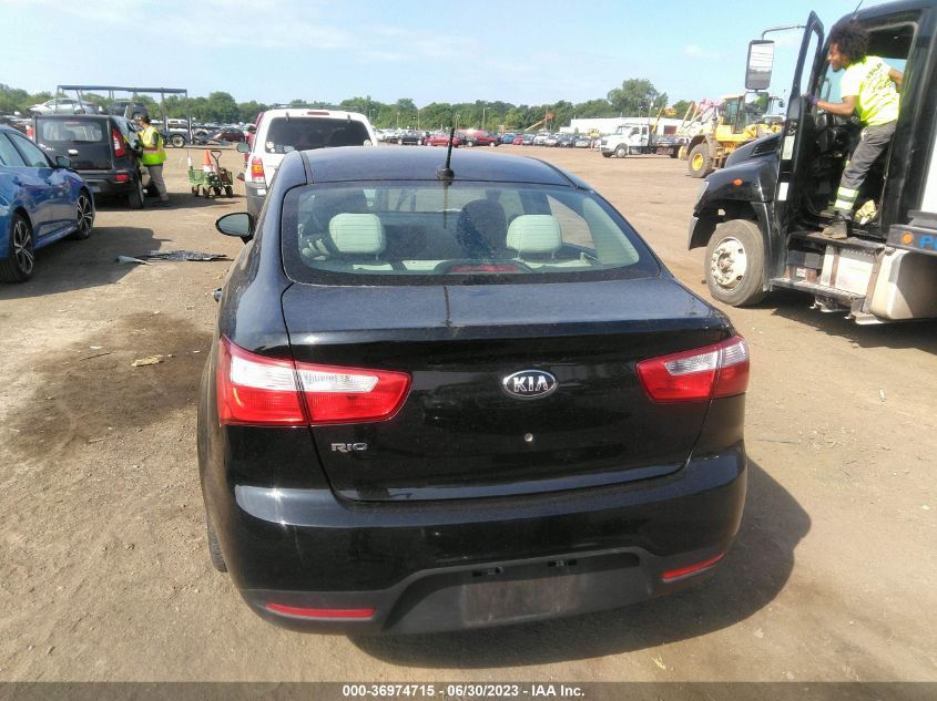 2013 KIA RIO LX - KNADM4A37D6284491
