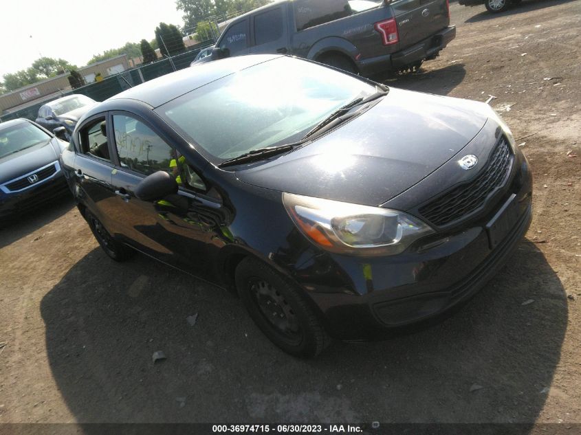 2013 KIA RIO LX - KNADM4A37D6284491