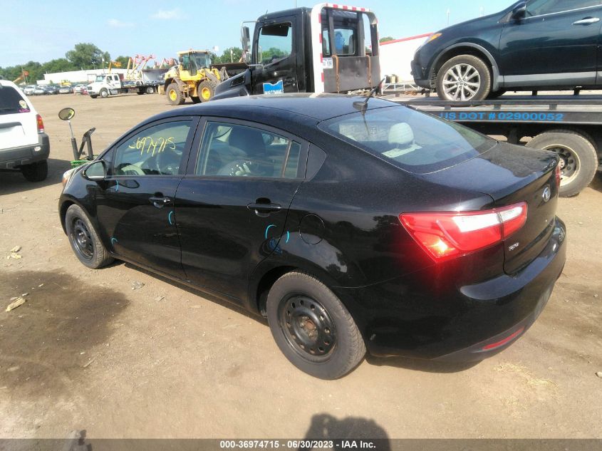 2013 KIA RIO LX - KNADM4A37D6284491