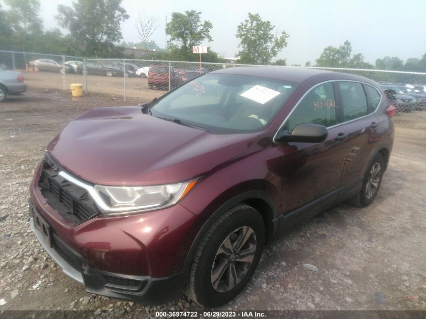 2017 HONDA CR-V LX - 7FARW5H3XHE006388