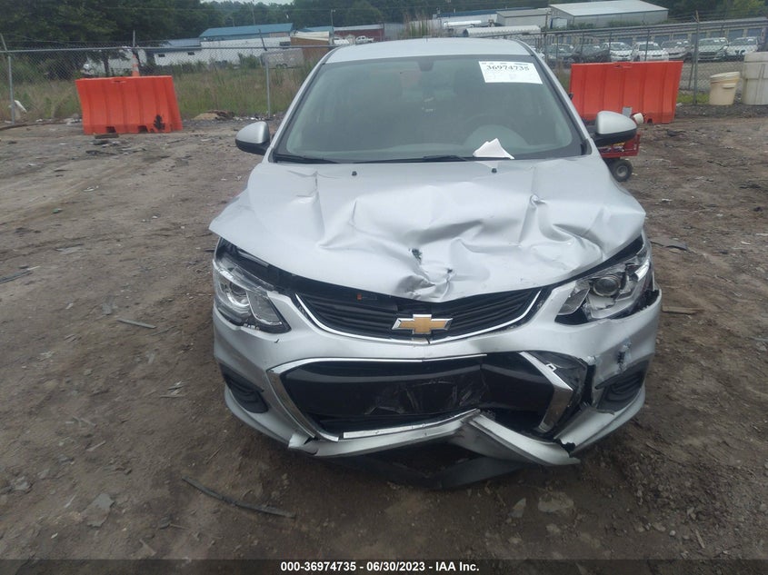 VIN 1G1JB5SB9L4105684 2020 CHEVROLET SONIC LS
