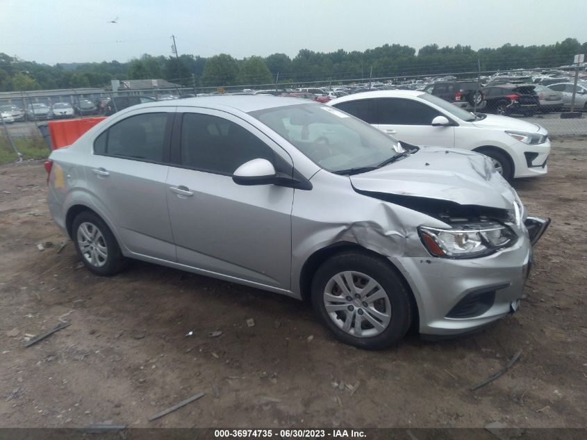 2020 CHEVROLET SONIC LS - 1G1JB5SB9L4105684