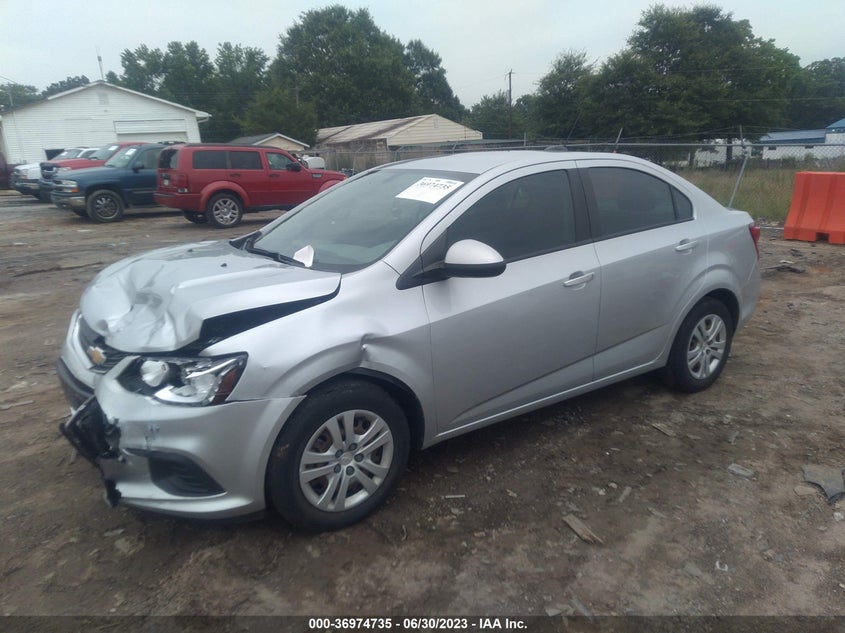 VIN 1G1JB5SB9L4105684 2020 CHEVROLET SONIC LS